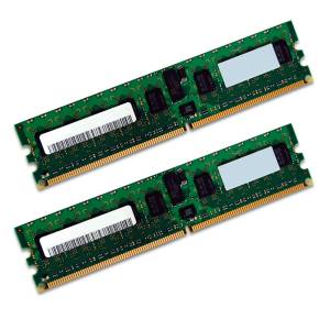 HP 2GB (2x1GB) PC2-5300 DDR2 RAM - 483399-B21 488608-001 ryhmss Palvelimet / HPE / Muistit @ Azalea IT / Reuse IT (483399-B21_REF)