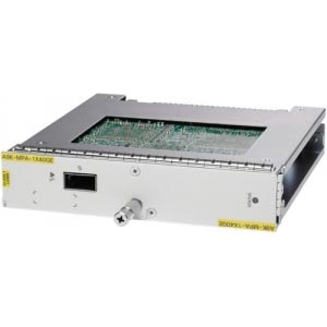 Cisco ASR 9000 Modular Port Adapter A9K-MPA-1X40GE ryhmss Verkkolaitteet / Cisco / Reitittimet / ASR 9000 @ Azalea IT / Reuse IT (A9K-MPA-1x40GE_REF)