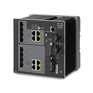 IE-4000-4TC4G-E Cisco Industrial Ethernet 4000 Kytkin ryhmss Verkkolaitteet / Cisco / Kytkimet / Cisco IE 4000 @ Azalea IT / Reuse IT (IE-4000-4TC4G-E_REF)