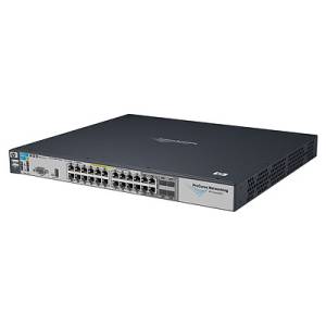 HP ProCurve 3500-24G-PoE+ yl Switch  - J9310A ryhmss Verkkolaitteet / HPE / Kytkimet / 3500 @ Azalea IT / Reuse IT (J9310A_REF)