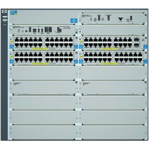 HP 8212-92G-PoE+-2XG v2 zl Switch  - J9639A ryhmss Verkkolaitteet / HPE / Kytkimet / 8200 @ Azalea IT / Reuse IT (J9639A_REF)