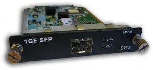 Juniper SFP Interface Module SRX-MP-1SFP-GE ryhmss Verkkolaitteet / Juniper / Palomuurit @ Azalea IT / Reuse IT (SRX-MP-1SFP-GE_REF)