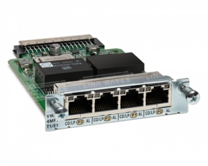 Cisco 4x T1/E1 Multiflex Interface - VWIC3-4MFT-T1/E1 ryhmss Verkkolaitteet / Cisco / Reitittimet @ Azalea IT / Reuse IT (VWIC3-4MFT-T1-E1_REF)