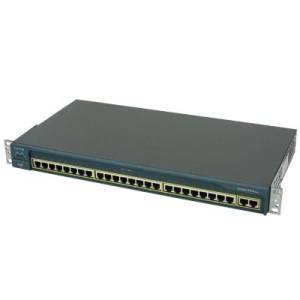 Cisco Catalyst C2950T-24 Switch - WS-C2950T-24 ryhmss Verkkolaitteet / Cisco / Kytkimet @ Azalea IT / Reuse IT (WS-C2950T-24_REF)