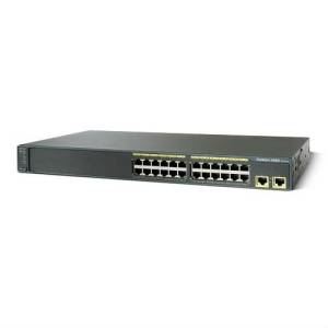 Cisco Catalyst Switch  - WS-C2960-24TT-L ryhmss Verkkolaitteet / Cisco / Kytkimet / C2960 @ Azalea IT / Reuse IT (WS-C2960-24TT-L_REF)