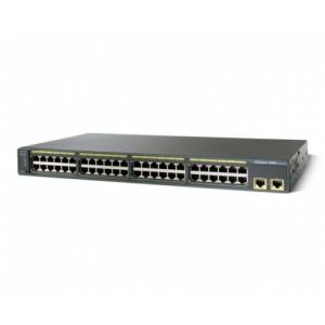 Cisco Catalyst Switch  - WS-C2960-48TT-L ryhmss Verkkolaitteet / Cisco / Kytkimet / C2960 @ Azalea IT / Reuse IT (WS-C2960-48TT-L_REF)