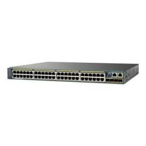 Cisco Catalyst Switch  - WS-C2960S-48FPS-L ryhmss Verkkolaitteet / Cisco / Kytkimet / C2960S @ Azalea IT / Reuse IT (WS-C2960S-48FPS-L_REF)
