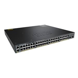 Cisco Catalyst Switch  - WS-C2960X-48TS-LL ryhmss Verkkolaitteet / Cisco / Kytkimet / C2960X @ Azalea IT / Reuse IT (WS-C2960X-48TS-LL_REF)