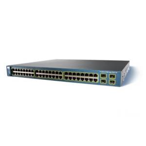 Cisco Catalyst Switch  - WS-C3560-48PS-S ryhmss Verkkolaitteet / Cisco / Kytkimet / C3560 @ Azalea IT / Reuse IT (WS-C3560-48PS-S_REF)