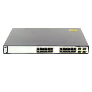 Cisco Catalyst Switch  - WS-C3750G-24TS-S1U ryhmss Verkkolaitteet / Cisco / Kytkimet / C3750G @ Azalea IT / Reuse IT (WS-C3750G-24TS-S1U_REF)