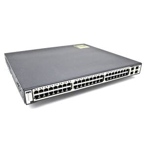 Cisco Catalyst Switch  - WS-C3750G-48PS-S ryhmss Verkkolaitteet / Cisco / Kytkimet / C3750G @ Azalea IT / Reuse IT (WS-C3750G-48PS-S_REF)
