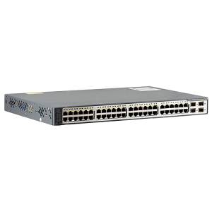 Cisco Catalyst Switch  - WS-C3750V2-48PS-E ryhmss Verkkolaitteet / Cisco / Kytkimet / C3750 @ Azalea IT / Reuse IT (WS-C3750V2-48PS-E_REF)