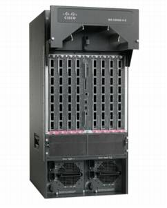 Cisco 6509-E Vertical Chassis  - WS-C6509-V-E ryhmss Verkkolaitteet / Cisco / Kytkimet / C6500 @ Azalea IT / Reuse IT (WS-C6509-V-E_REF)